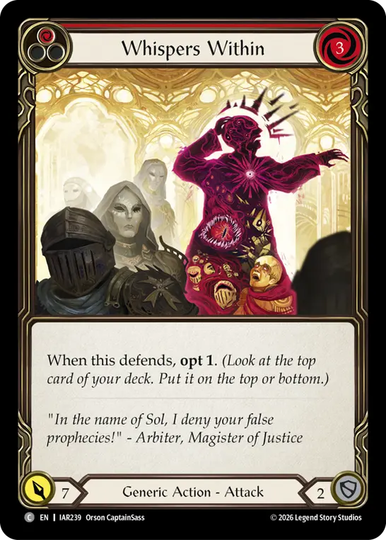 Whispers Within (Red) [Regular]