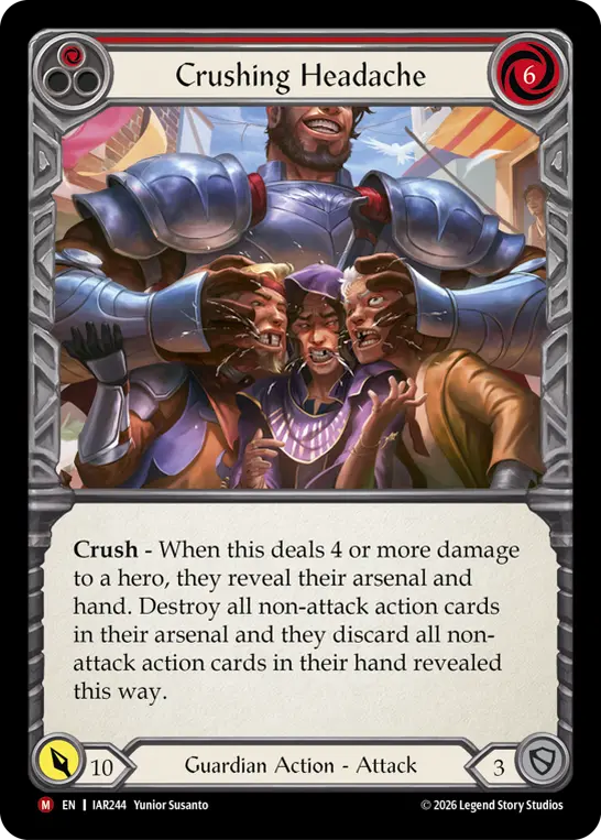 Crushing Headache (Red) [Regular]