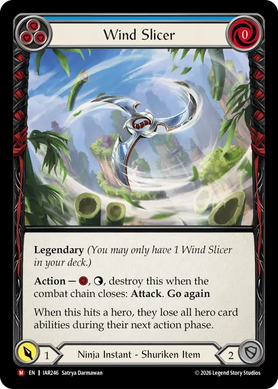 Wind Slicer (Blue) [CF]