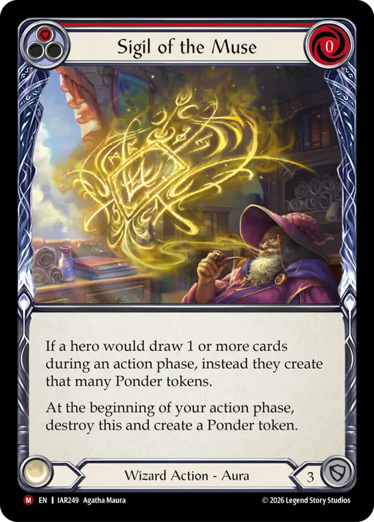 Sigil of the Muse (Red) [RF]