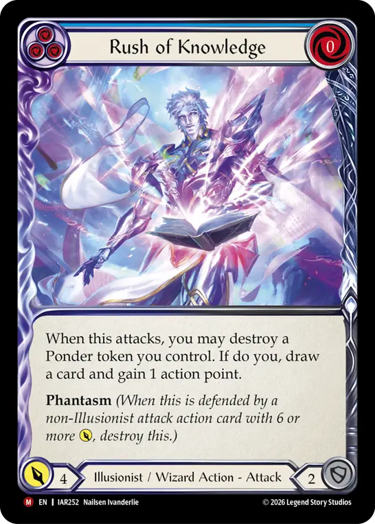 Rush of Knowledge (Blue) [Regular]
