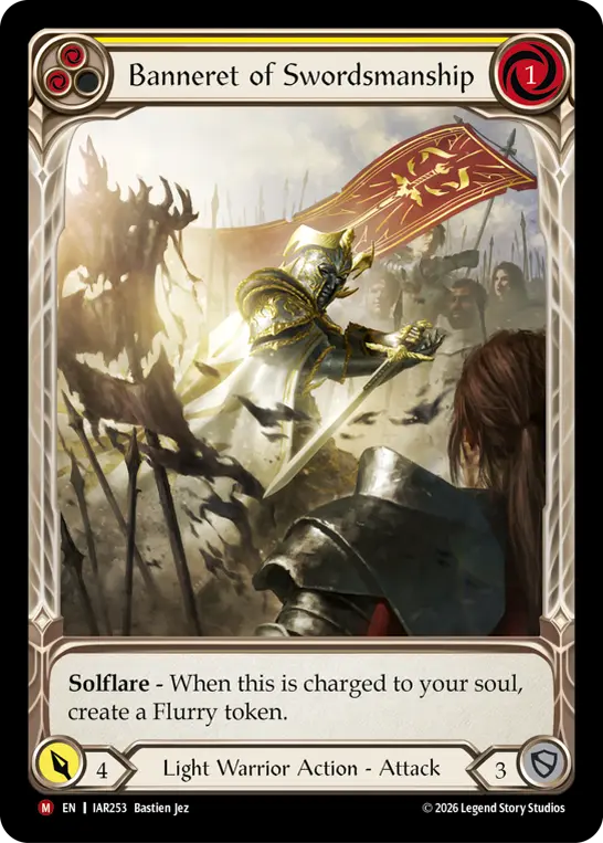 Banneret of Swordsmanship (Yellow) [RF]
