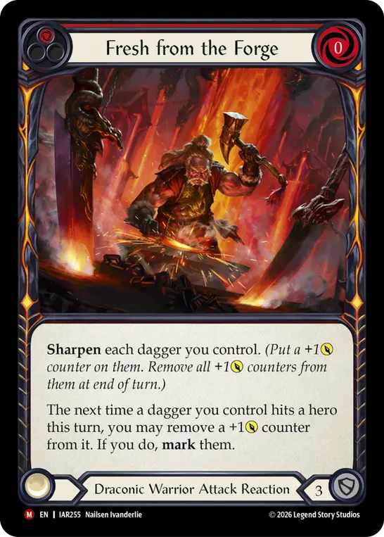 Fresh from the Forge (Red) [Regular]