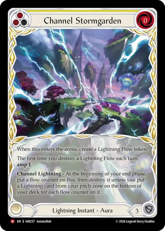 Channel Stormgarden (Yellow) [CF]