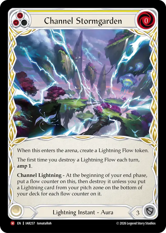 Channel Stormgarden (Yellow) [Regular]