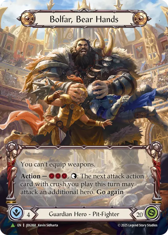 Bolfar, Bear Hands