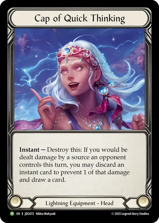 Cap of Quick Thinking