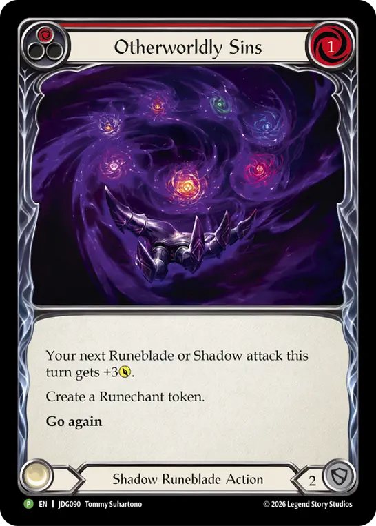 Otherworldly Sins (Red) [CF]