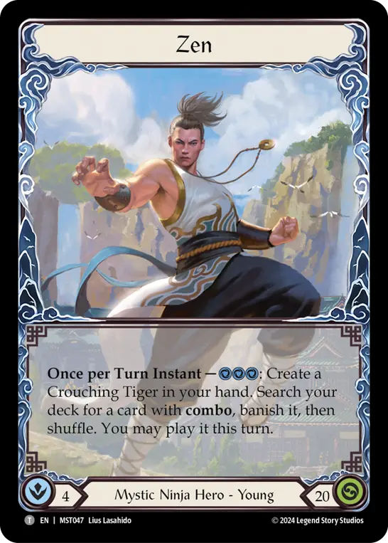 Zen — Pre-release - Part the Mistveil — Extended Art