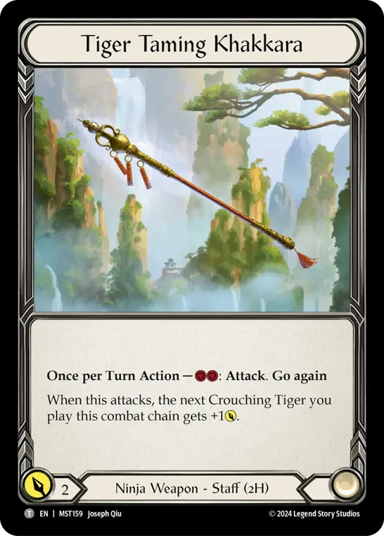 Tiger Taming Khakkara — Pre-release - Part the Mistveil