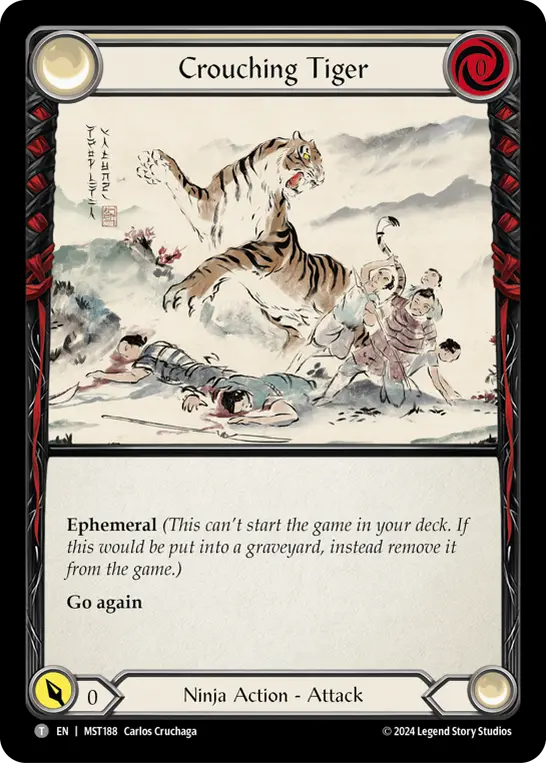 Crouching Tiger — Pre-release - Part the Mistveil