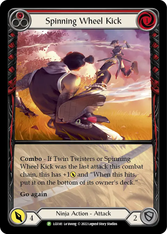 Spinning Wheel Kick