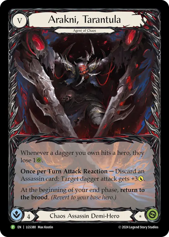 Arakni, Tarantula