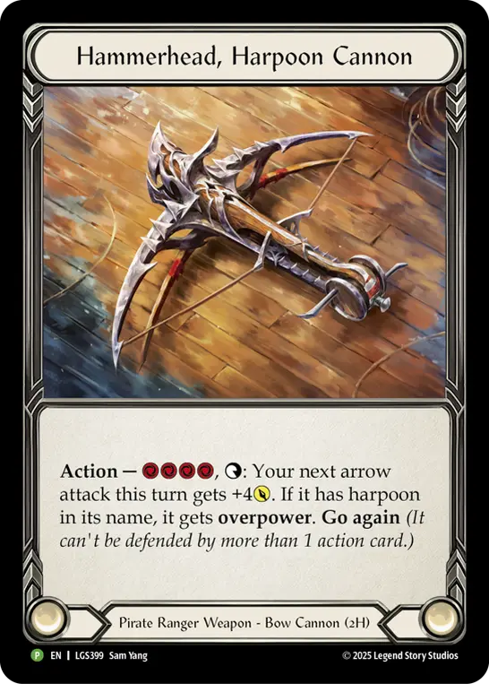 Hammerhead, Harpoon Cannon