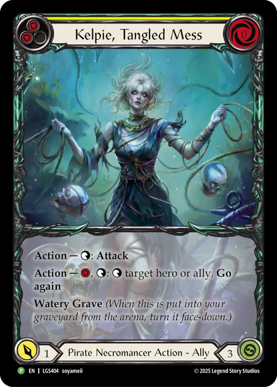 Kelpie, Tangled Mess