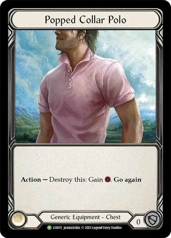Popped Collar Polo