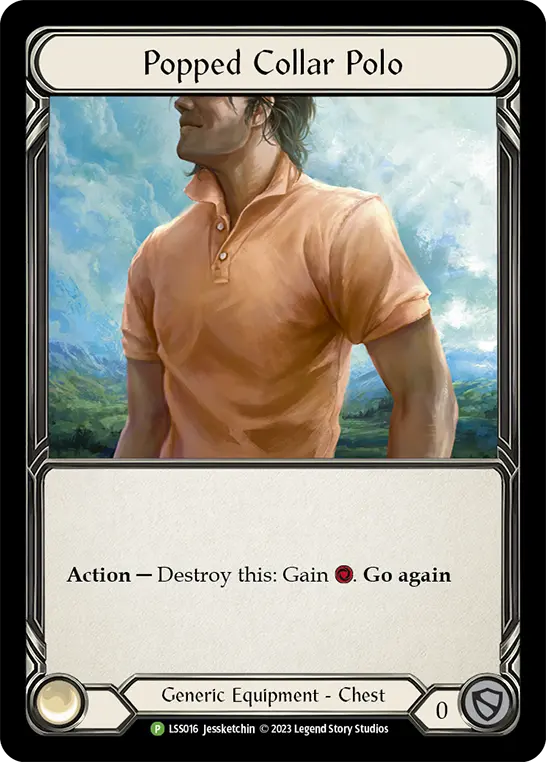 Popped Collar Polo