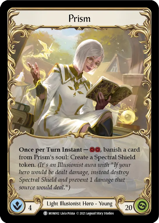 Prism card