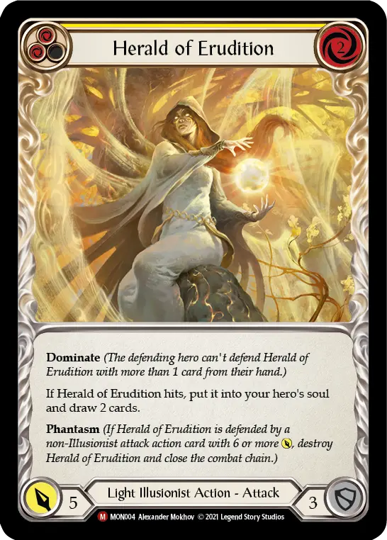 Herald of Erudition — Monarch — Rainbow Foil