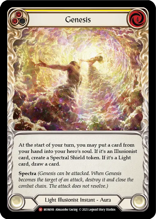 Genesis — Monarch — Rainbow Foil