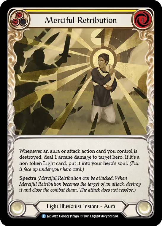 Merciful Retribution — Monarch — Rainbow Foil