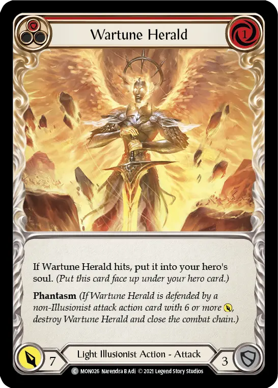 Wartune Herald — Monarch — Rainbow Foil