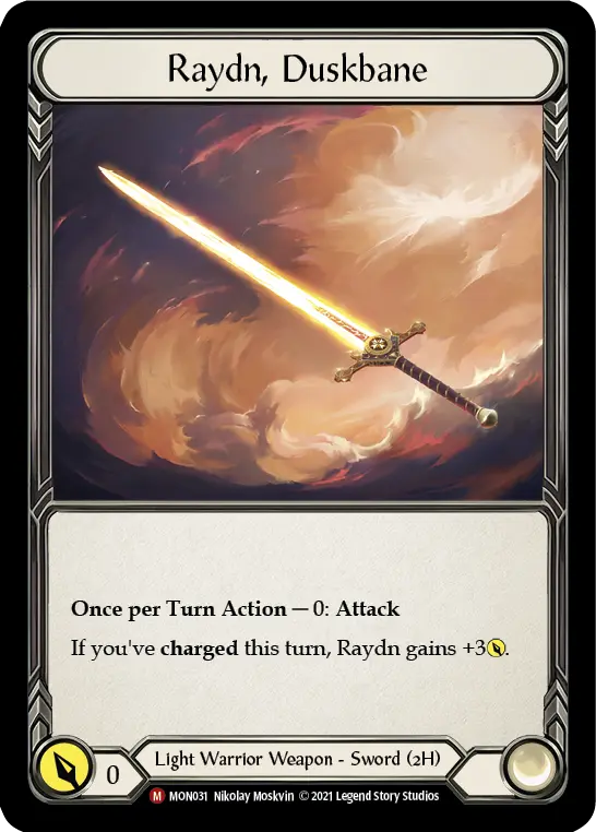 Raydn, Duskbane — Monarch — Cold Foil