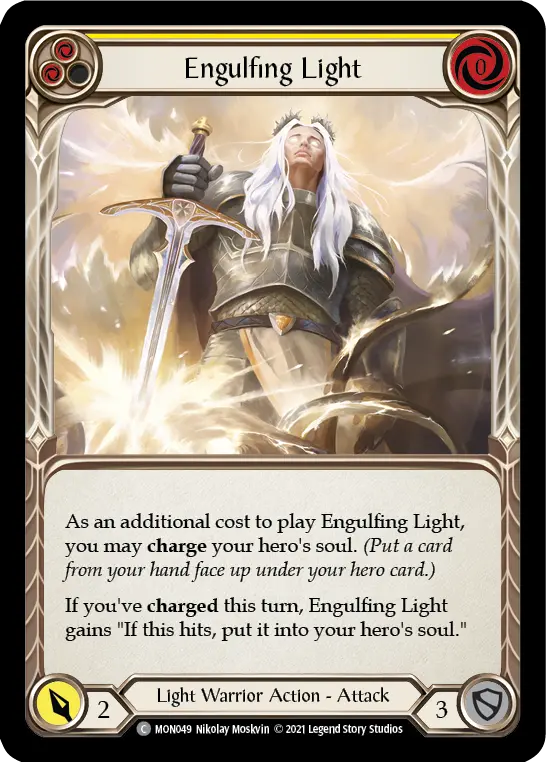 Engulfing Light — Monarch — Rainbow Foil