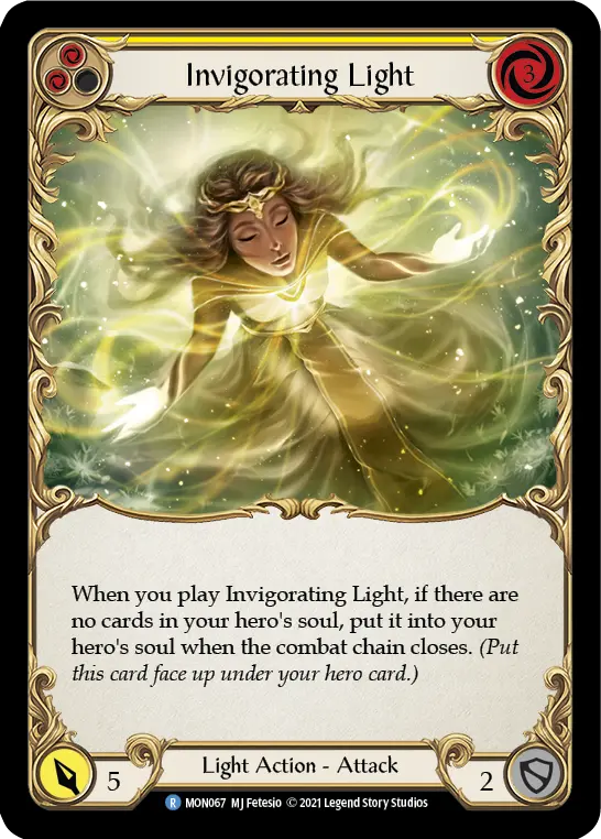 Invigorating Light — Monarch — Rainbow Foil