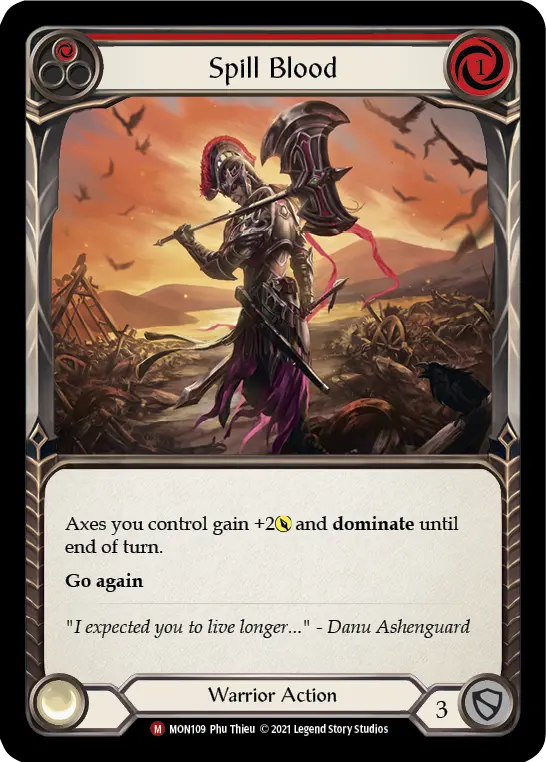 Spill Blood — Monarch — Rainbow Foil