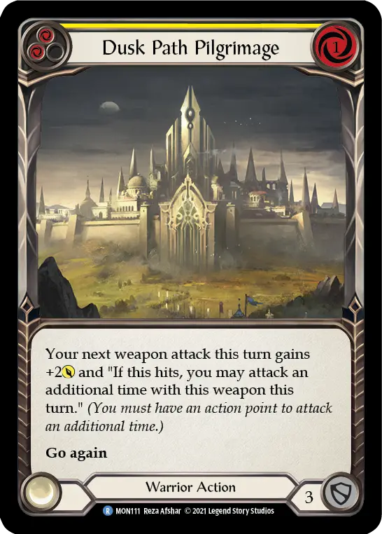 Dusk Path Pilgrimage — Monarch — Rainbow Foil