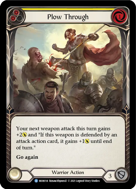 Plow Through — Monarch — Rainbow Foil