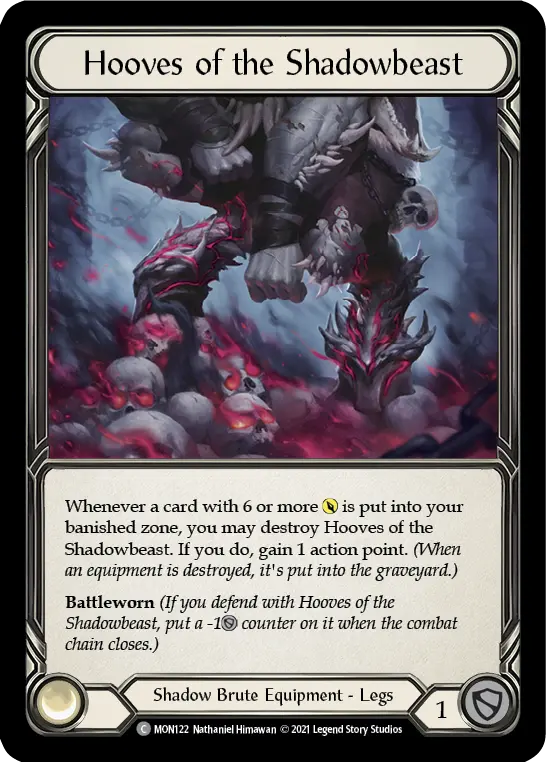 Hooves of the Shadowbeast — Monarch — Cold Foil