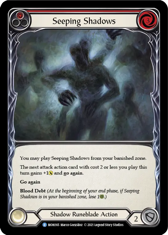 Seeping Shadows — Monarch — Rainbow Foil