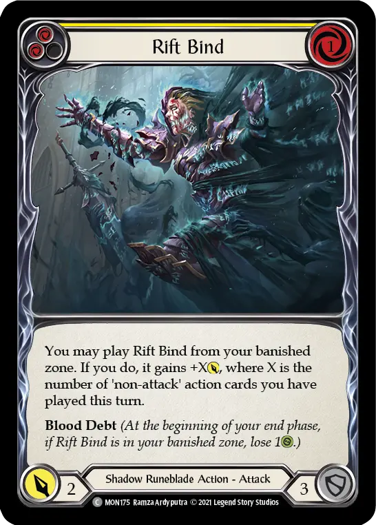 Rift Bind — Monarch — Rainbow Foil