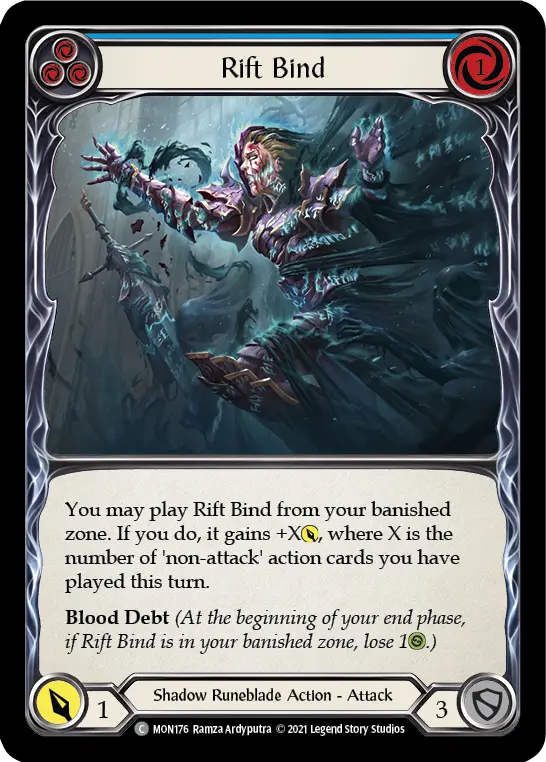 Rift Bind — Monarch — Rainbow Foil