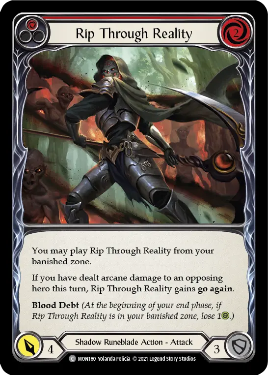 Rip Through Reality — Monarch — Rainbow Foil