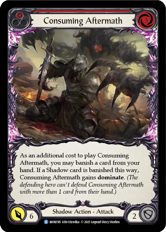 Consuming Aftermath — Monarch — Rainbow Foil