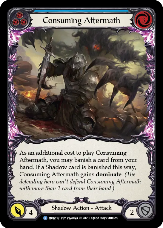 Consuming Aftermath — Monarch — Rainbow Foil