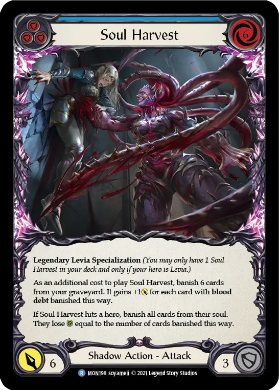 Soul Harvest — Monarch — Rainbow Foil