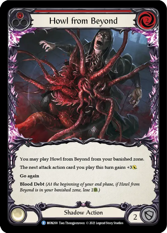 Howl from Beyond — Monarch — Rainbow Foil