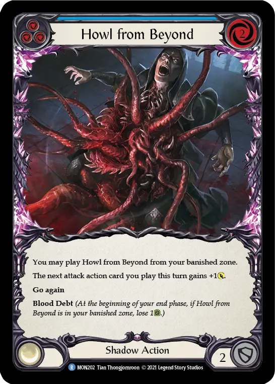 Howl from Beyond — Monarch — Rainbow Foil