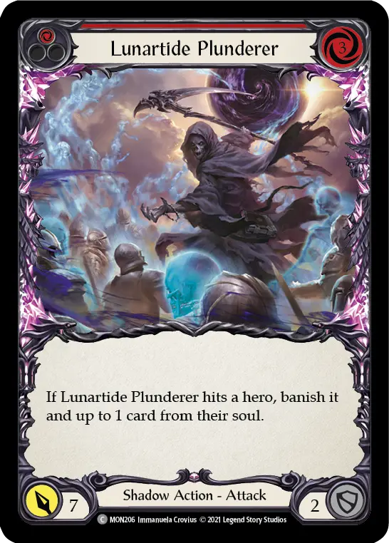Lunartide Plunderer — Monarch — Rainbow Foil