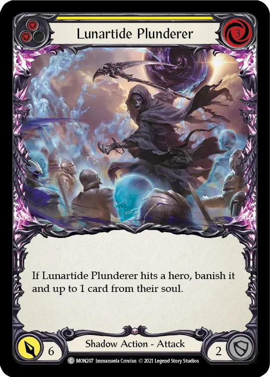 Lunartide Plunderer — Monarch — Rainbow Foil