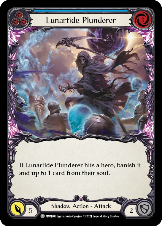 Lunartide Plunderer — Monarch — Rainbow Foil