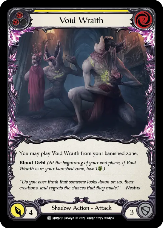 Void Wraith — Monarch — Rainbow Foil