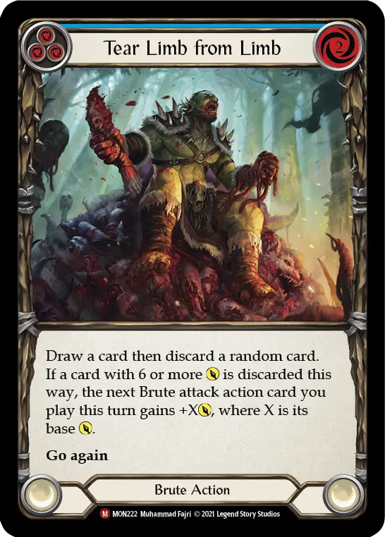 Tear Limb from Limb — Monarch — Rainbow Foil