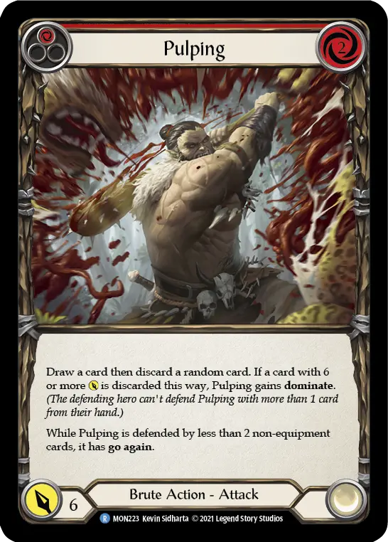 Pulping — Monarch — Rainbow Foil