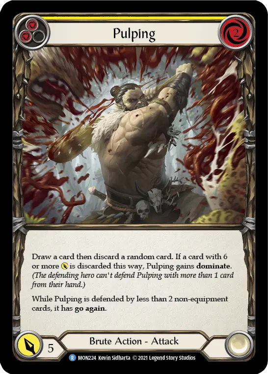 Pulping — Monarch — Rainbow Foil