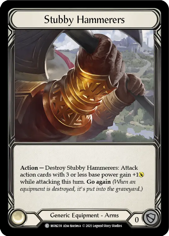 Stubby Hammerers — Monarch — Cold Foil